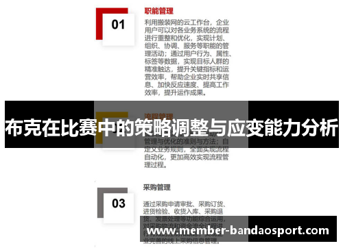 布克在比赛中的策略调整与应变能力分析